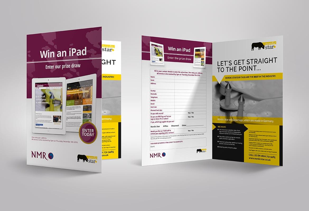 National Milk Records - Flyer Design